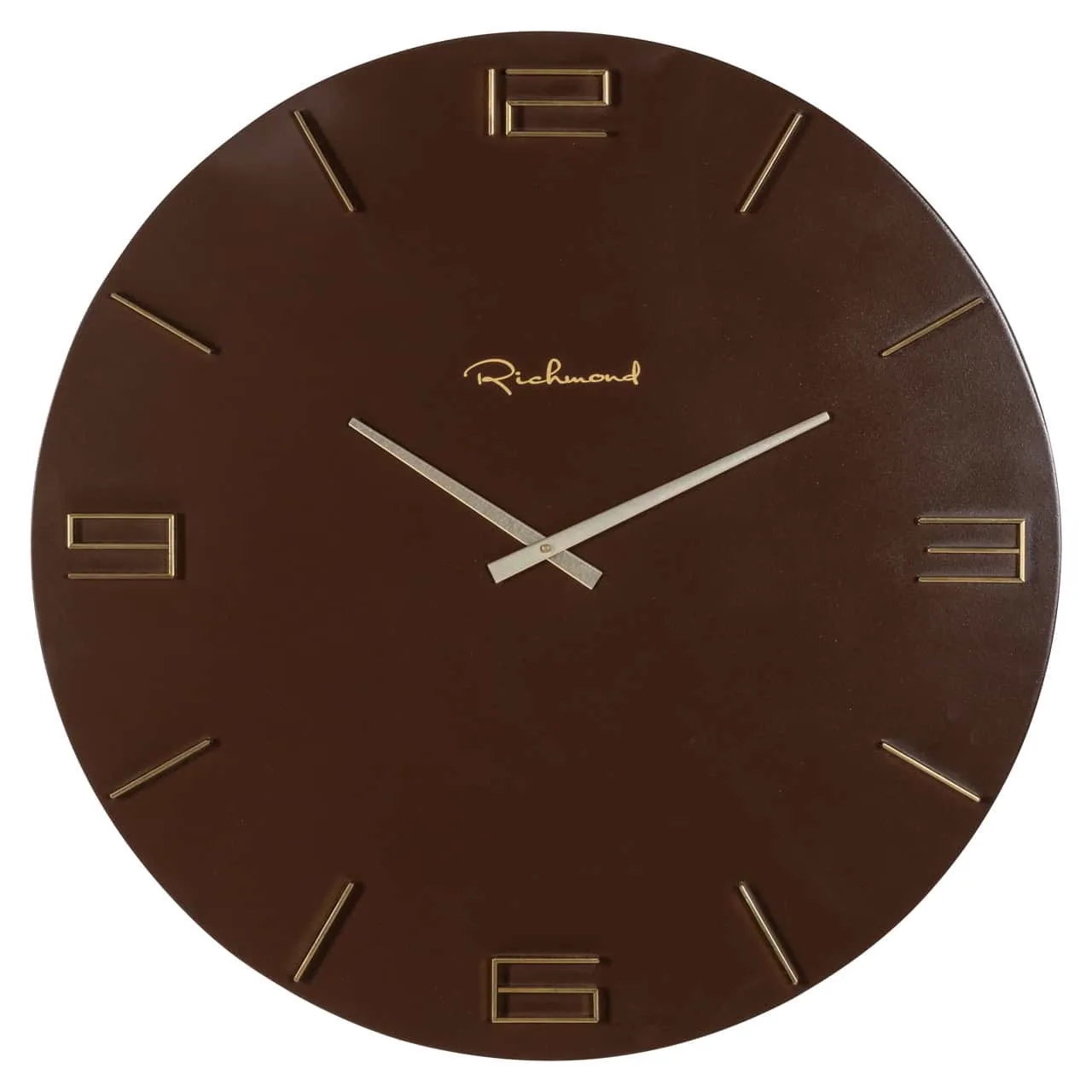 Clock Byram Chestnut - Richmond Interiors