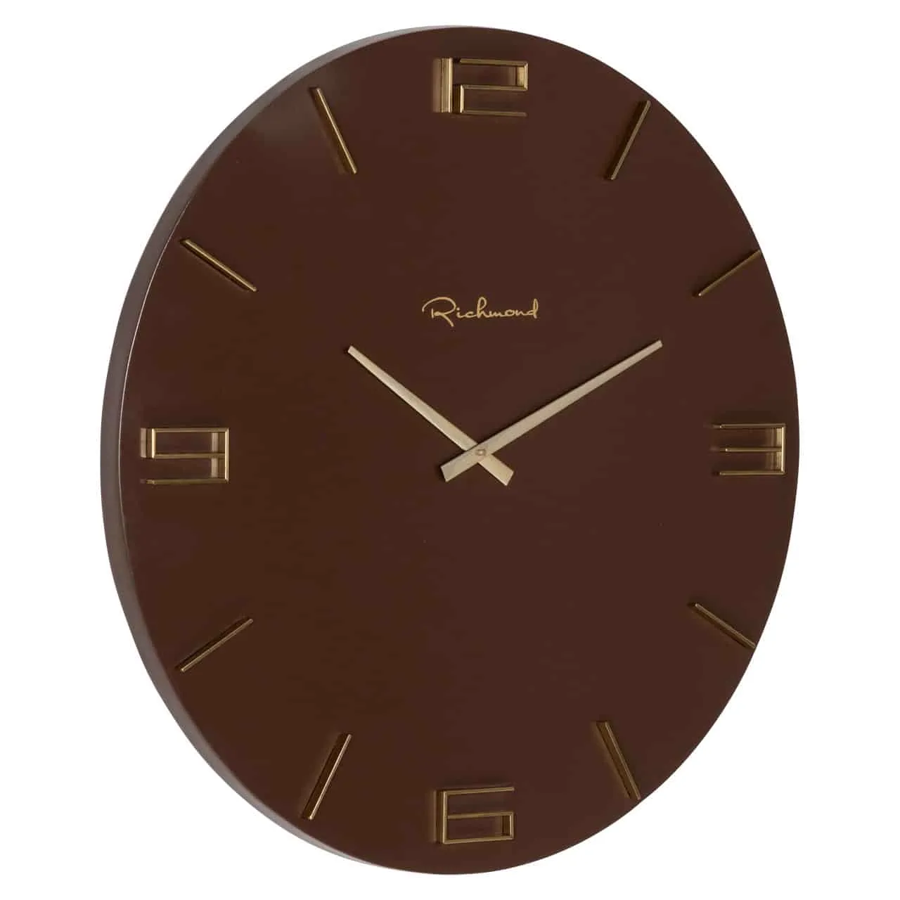 Clock Byram Chestnut - Richmond Interiors