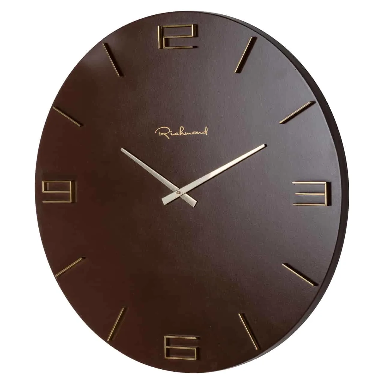 Clock Byram Chestnut - Richmond Interiors