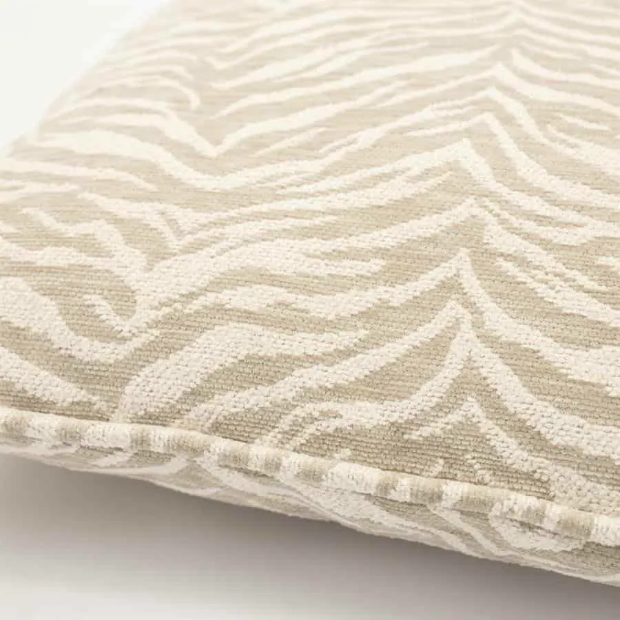 Cushion Tigra 45x45 cm, beige - By-Boo