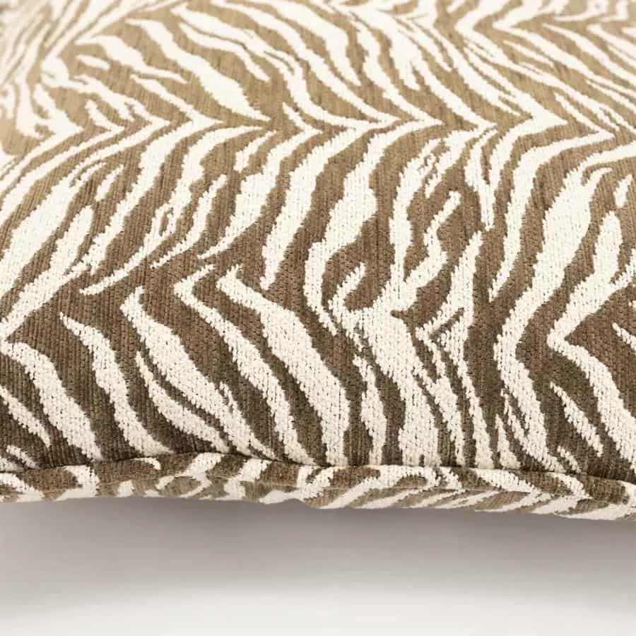Cushion Tigra 45x45 cm - brown - By-Boo