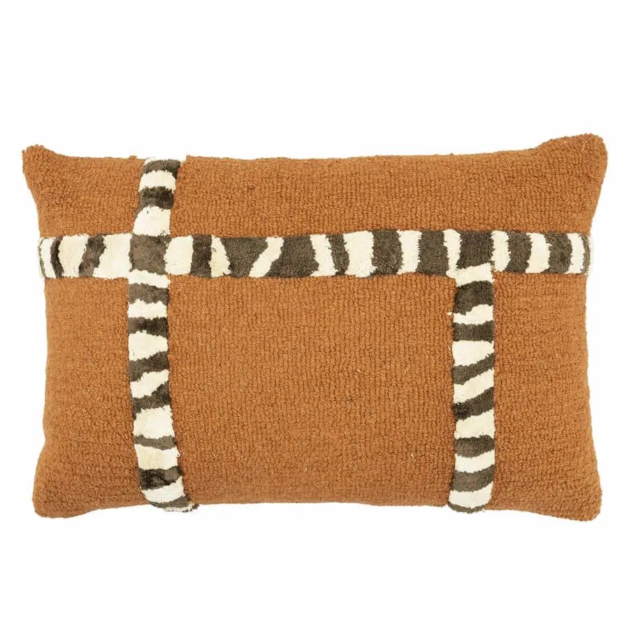 Cushion StripeScape caramel - By-Boo