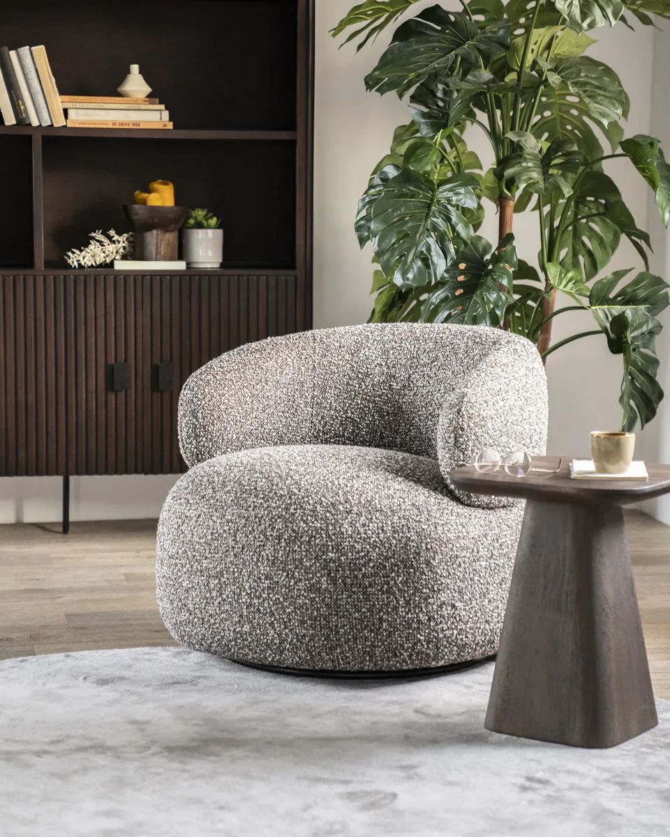 Armchair Maeve, taupe Maywood - Eleonora
