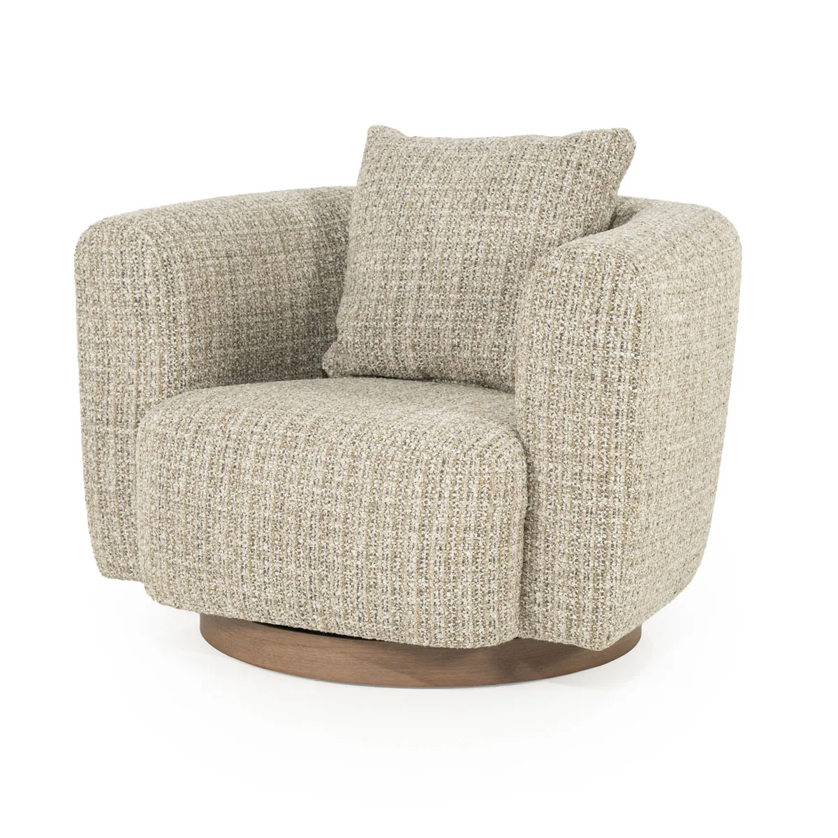 Armchair Jordan Taupe Asti - Eleonora