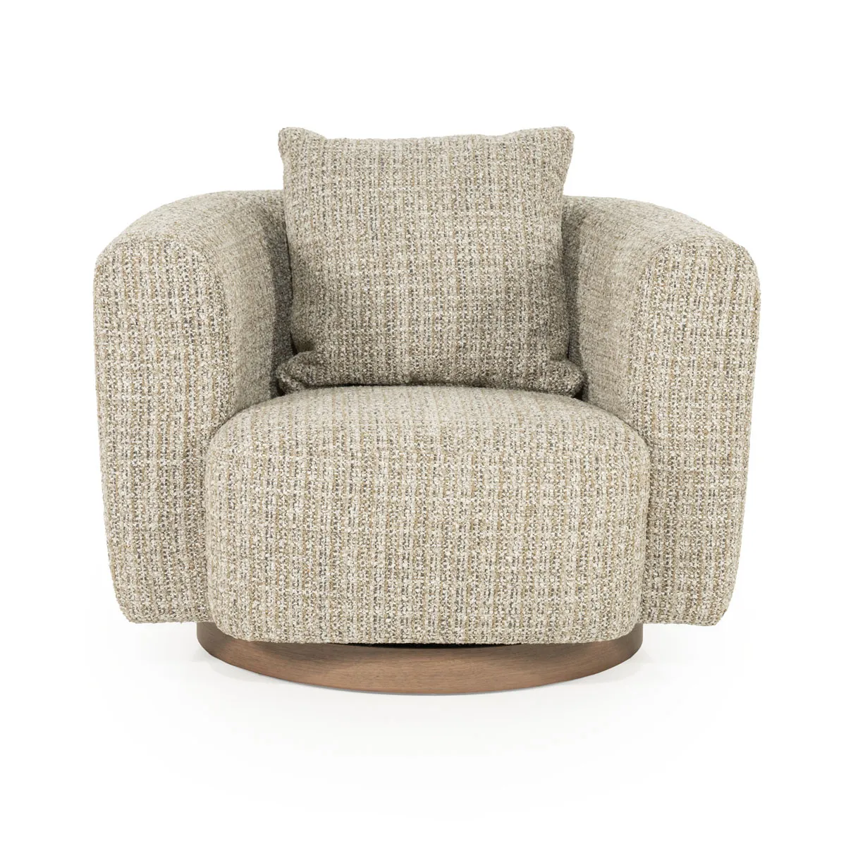 Armchair Jordan Taupe Asti - Eleonora