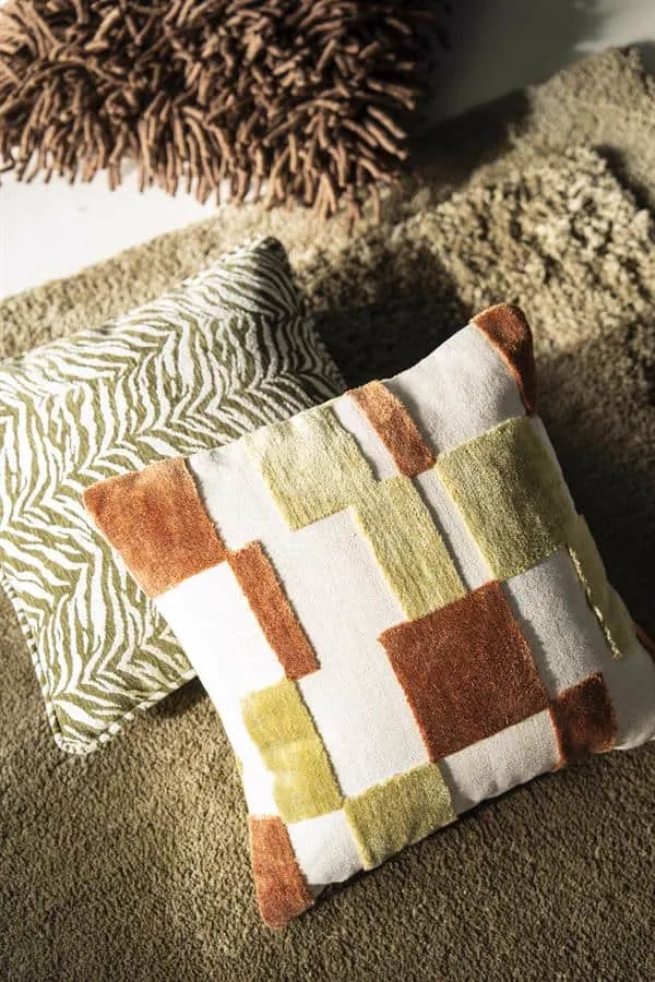 Cushion Tigra 45x45 cm, green - By-Boo