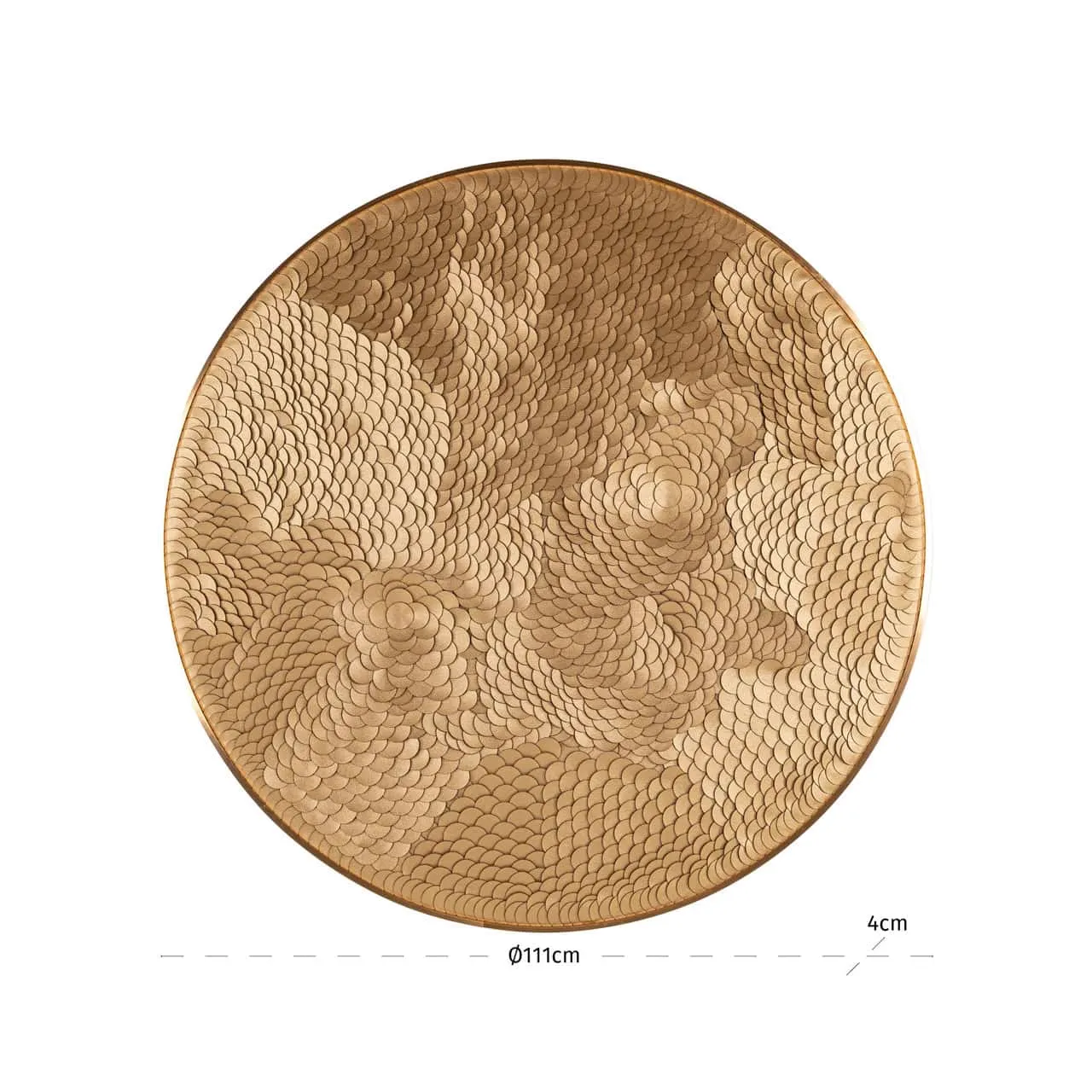 Wall Art Bloom gold - Richmond Interiors