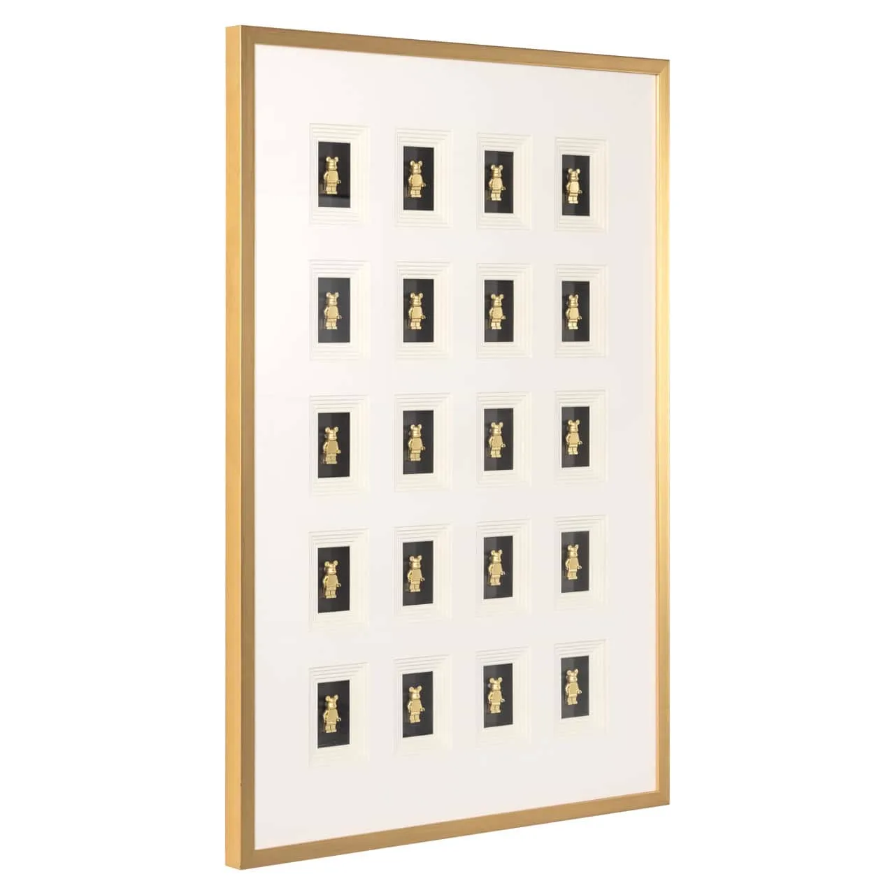Wall Art Bear black/gold - Richmond Interiors