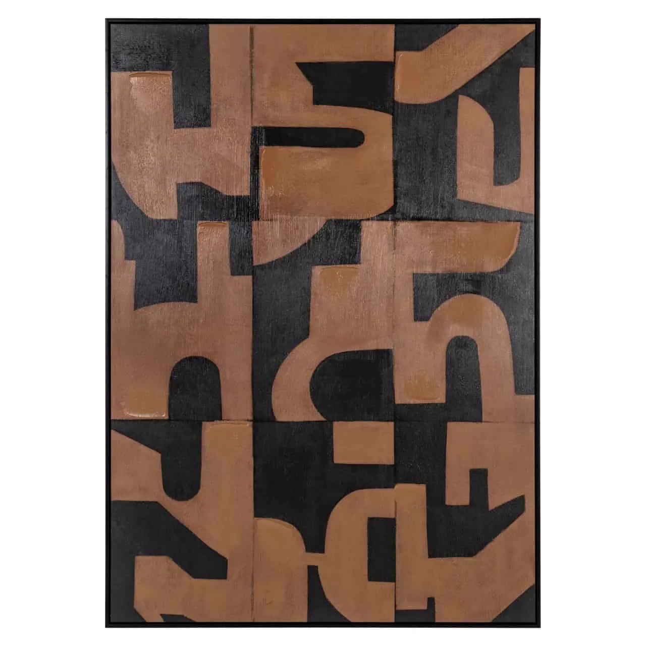 Cascade Wall Art brown - Richmond Interiors