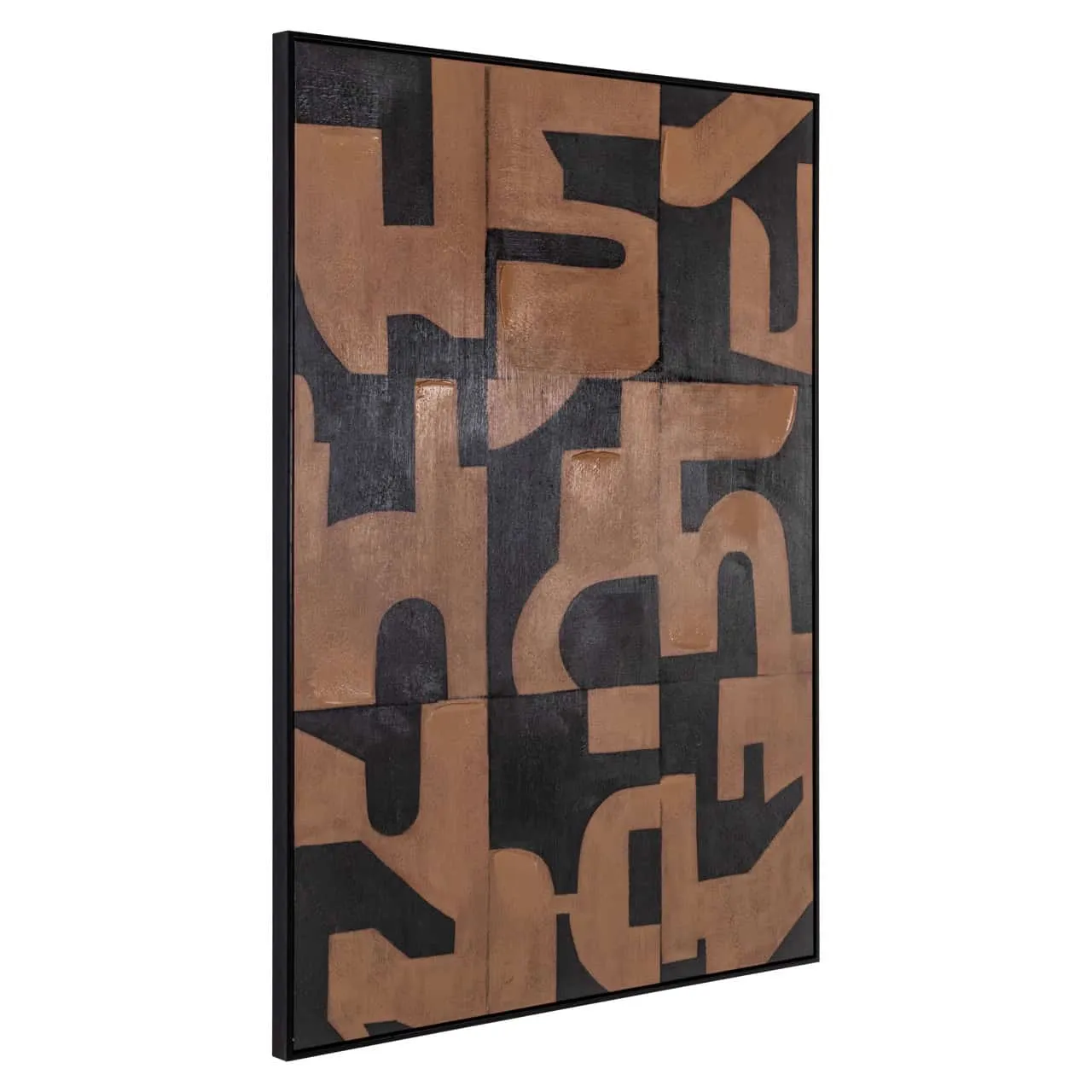 Cascade Wall Art brown - Richmond Interiors