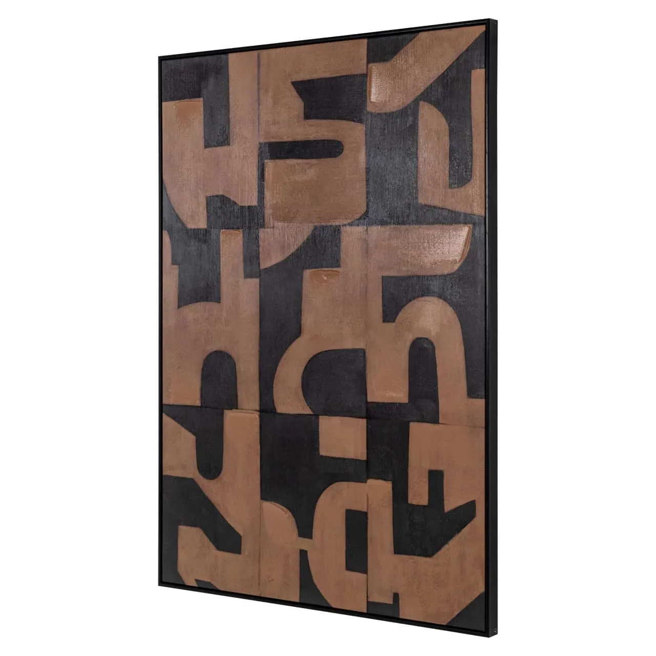 Cascade Wall Art brown - Richmond Interiors