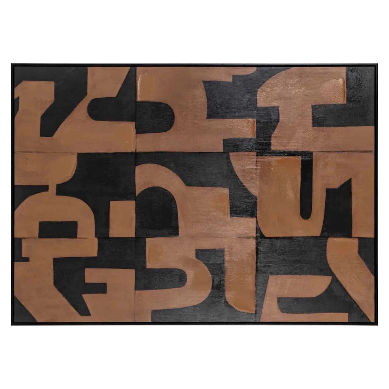 Cascade Wall Art brown - Richmond Interiors
