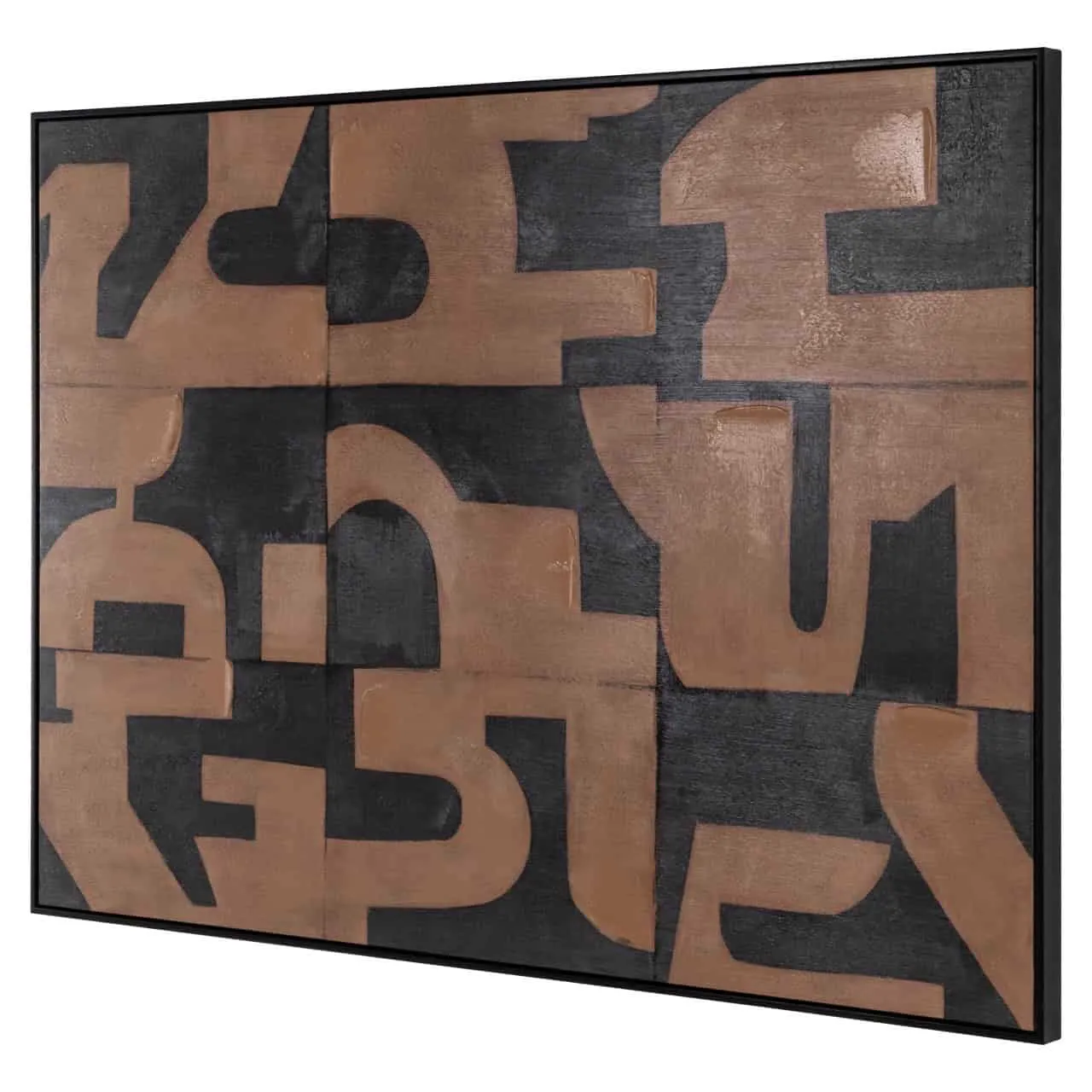 Cascade Wall Art brown - Richmond Interiors