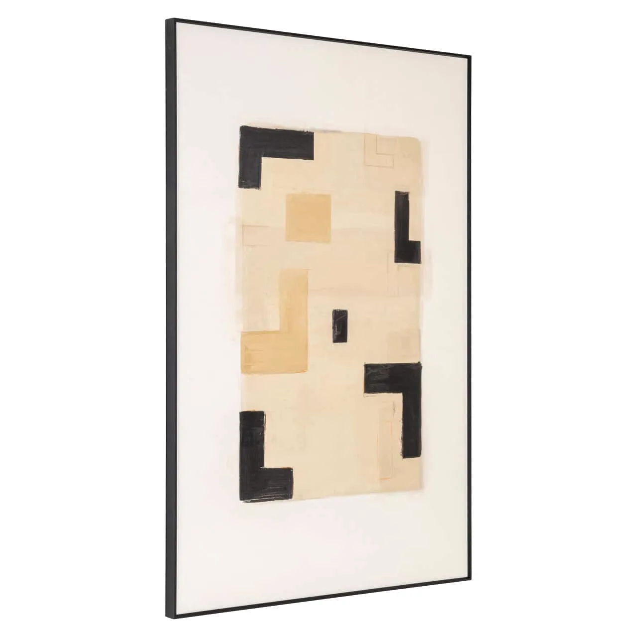 Wall Art Vortex beige left - Richmond Interiors