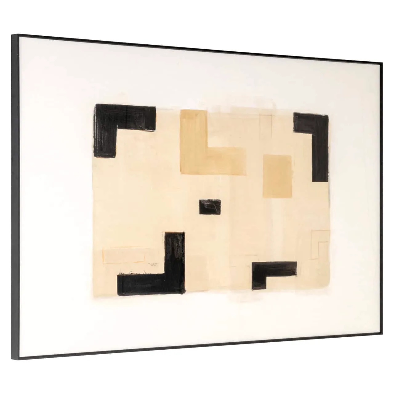 Wall Art Vortex beige left - Richmond Interiors