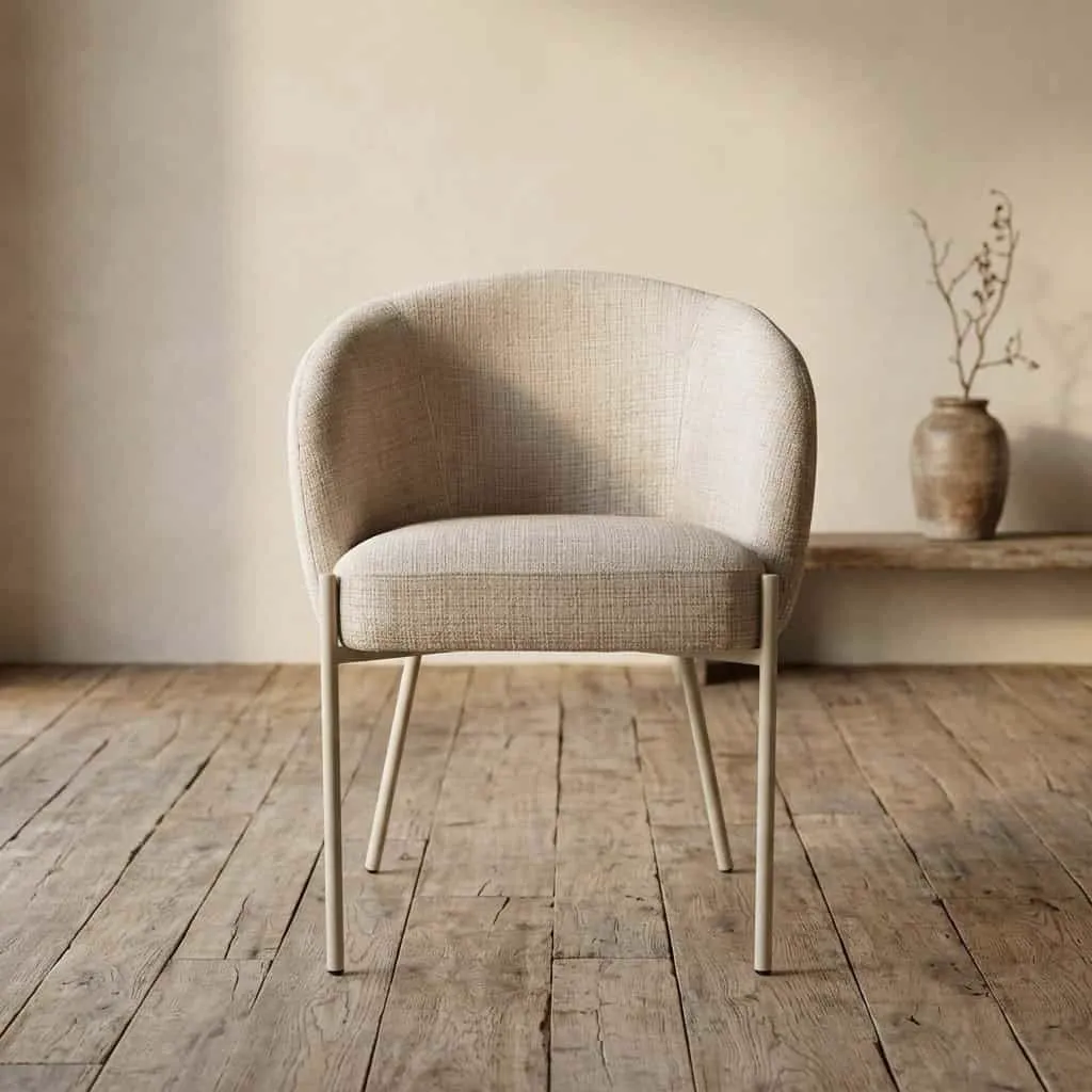 Dining Chair Adele beige legs Cremona Taupe 04 - MySons