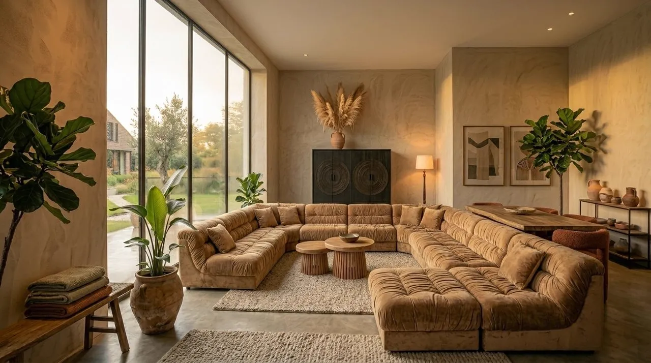 Sofa Nook Mustard colour - By-Boo