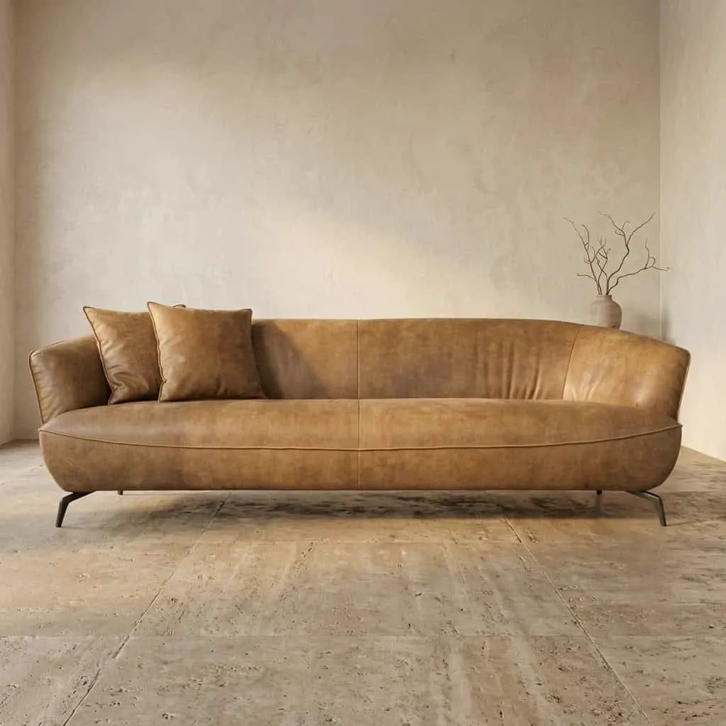Bank Tosca leder - Zitform
