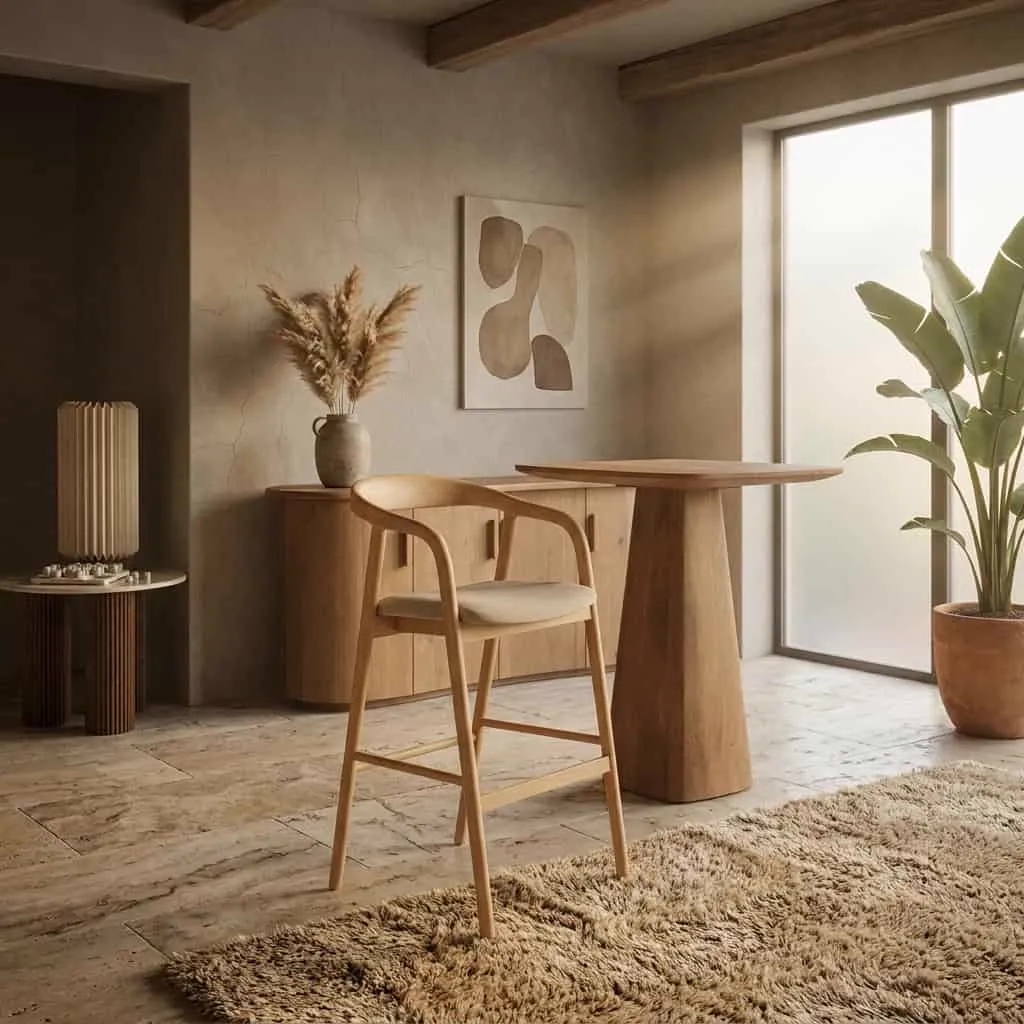 Bar Stool Rayven - natural