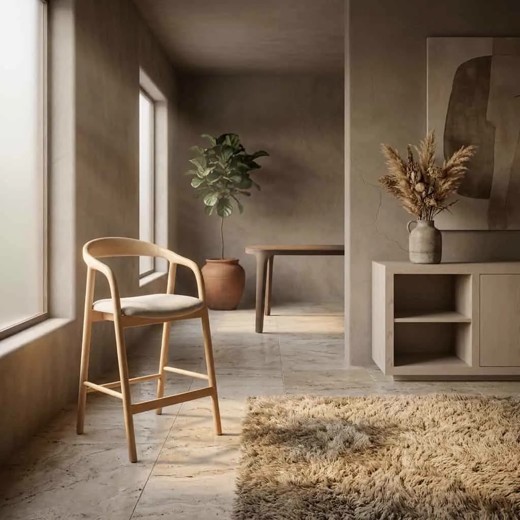 Bar Stool Rayven - natural