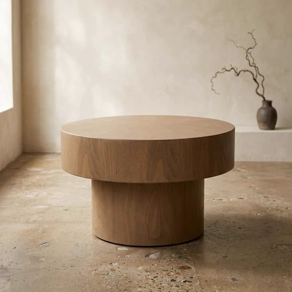 Side table Bobbie - light brown
