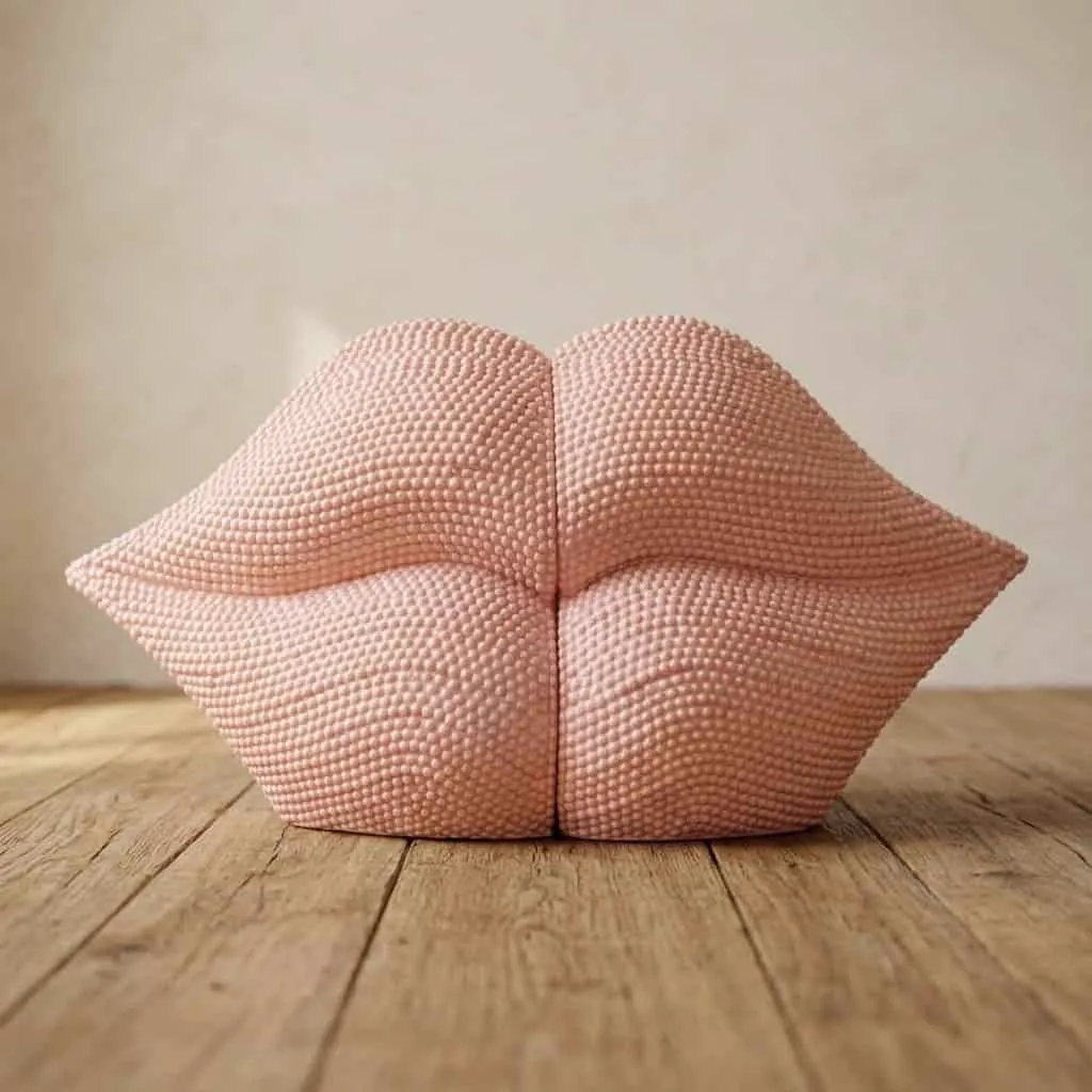 Buchstuetzen Kiss Pink - Richmond Interiors