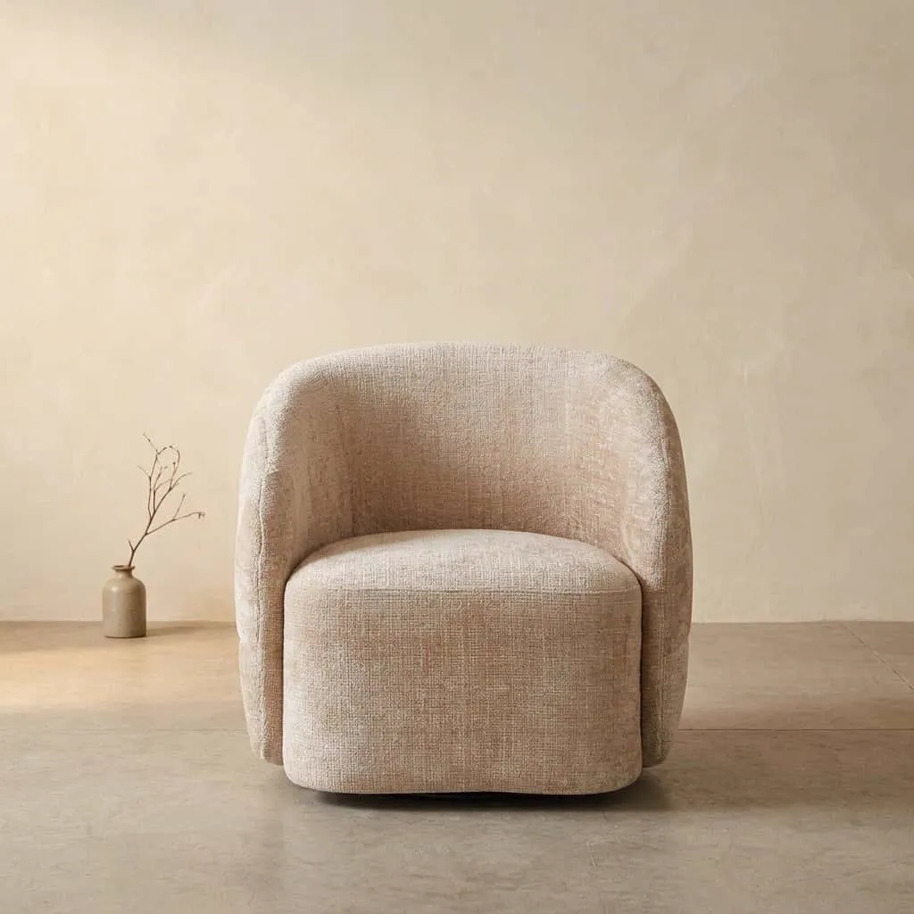 Draaibare Fauteuil Yara Beige - Starfurn