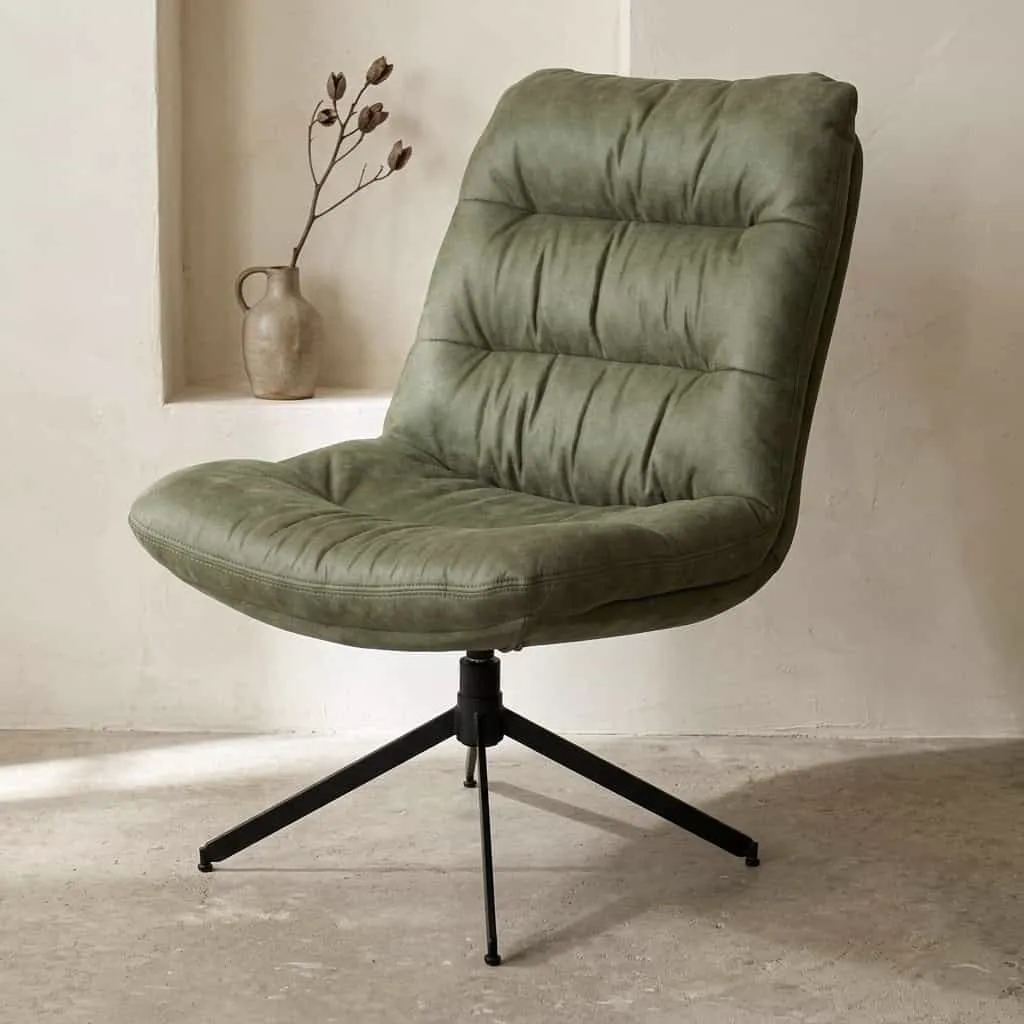 Drehsessel Cowboy - Olive