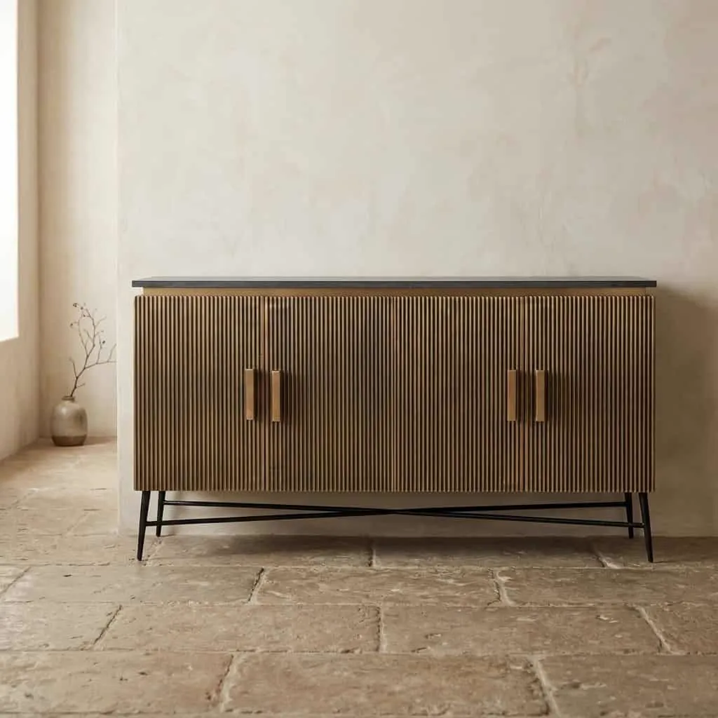 Sideboard Ironville gold - Richmond Interiors