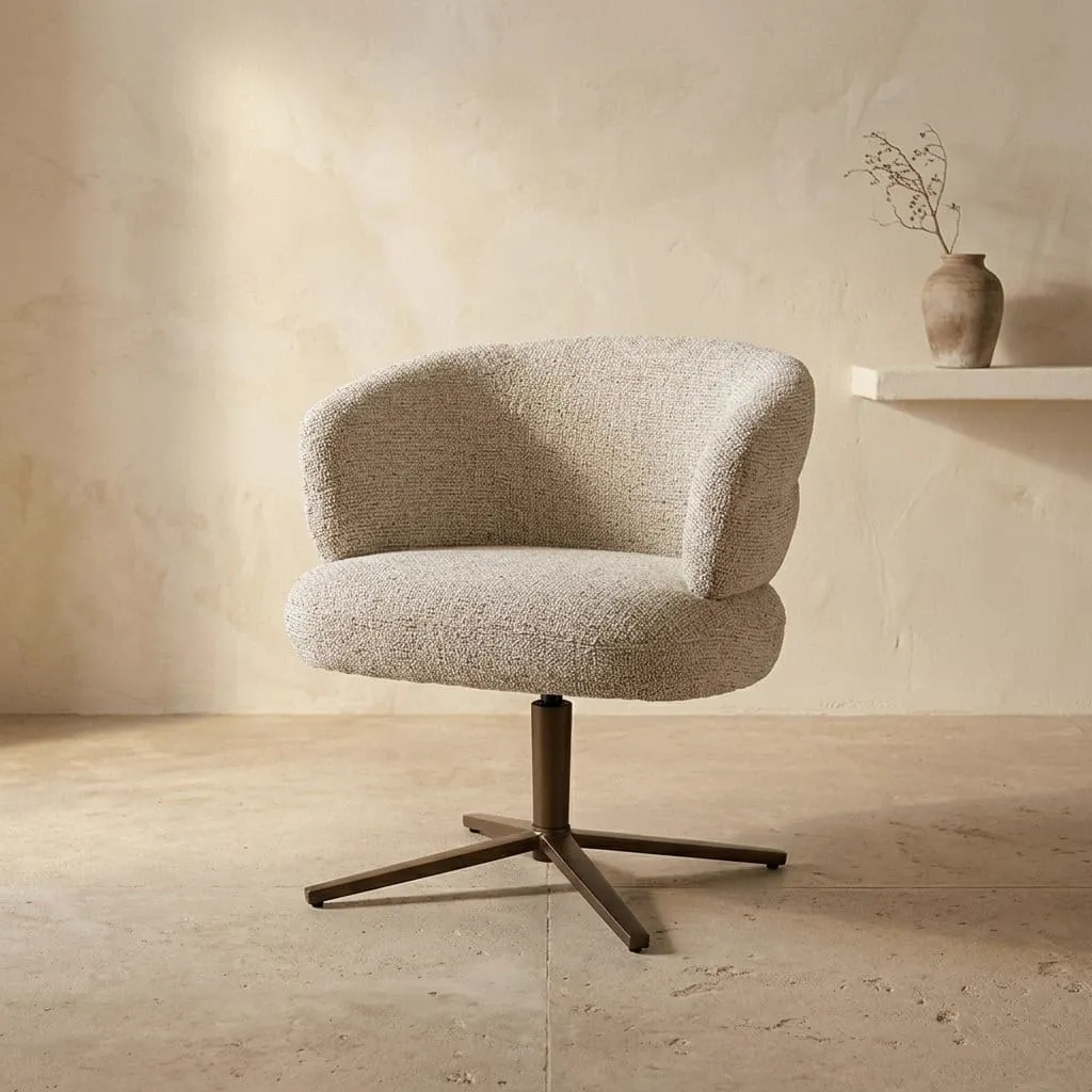Eetkamerstoel Blake Beige - Livingfurn