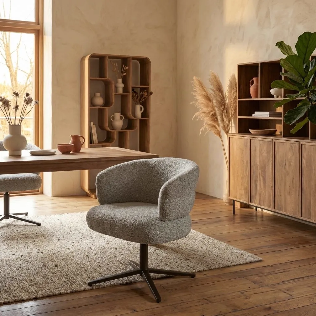 Dining chair Blake Beige - Livingfurn