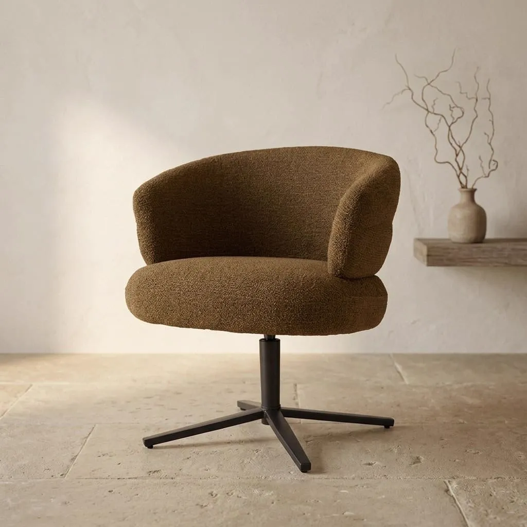 Blake Caramel Dining Chair - Livingfurn