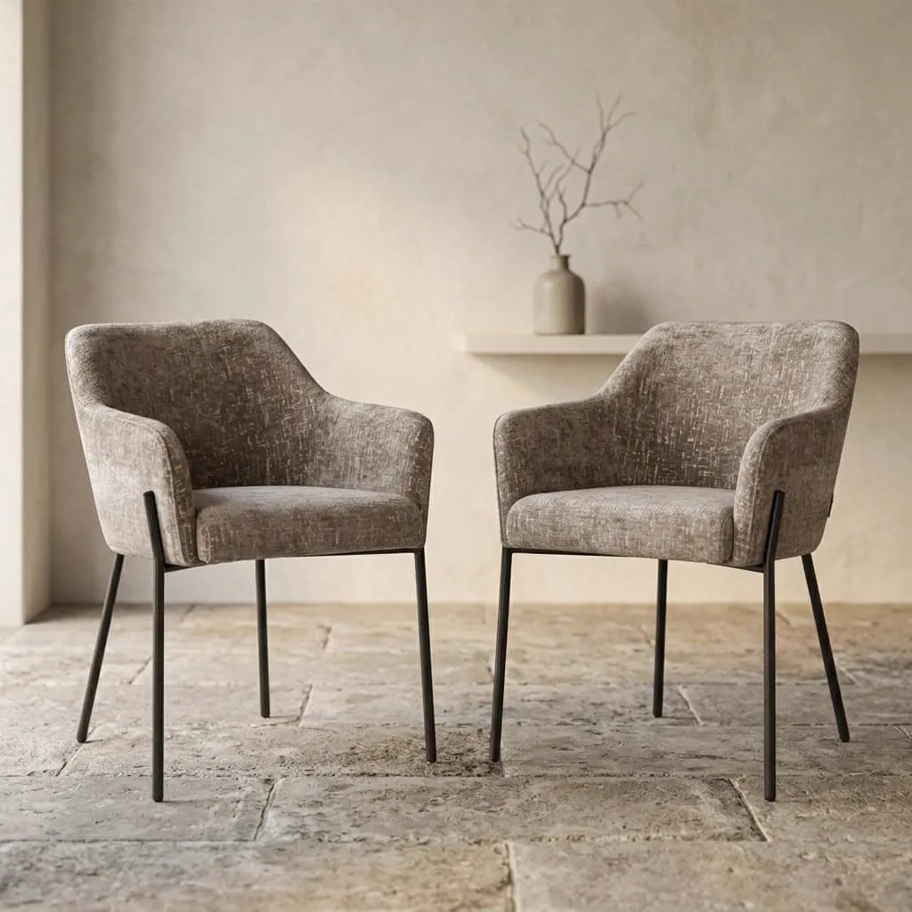 Fay dining chair shitake island - Richmond Interiors