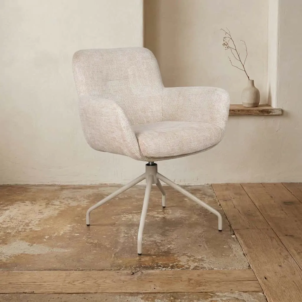 Eetkamerstoel Helsinki | Be Fine Cream | Beige - Moods Collection