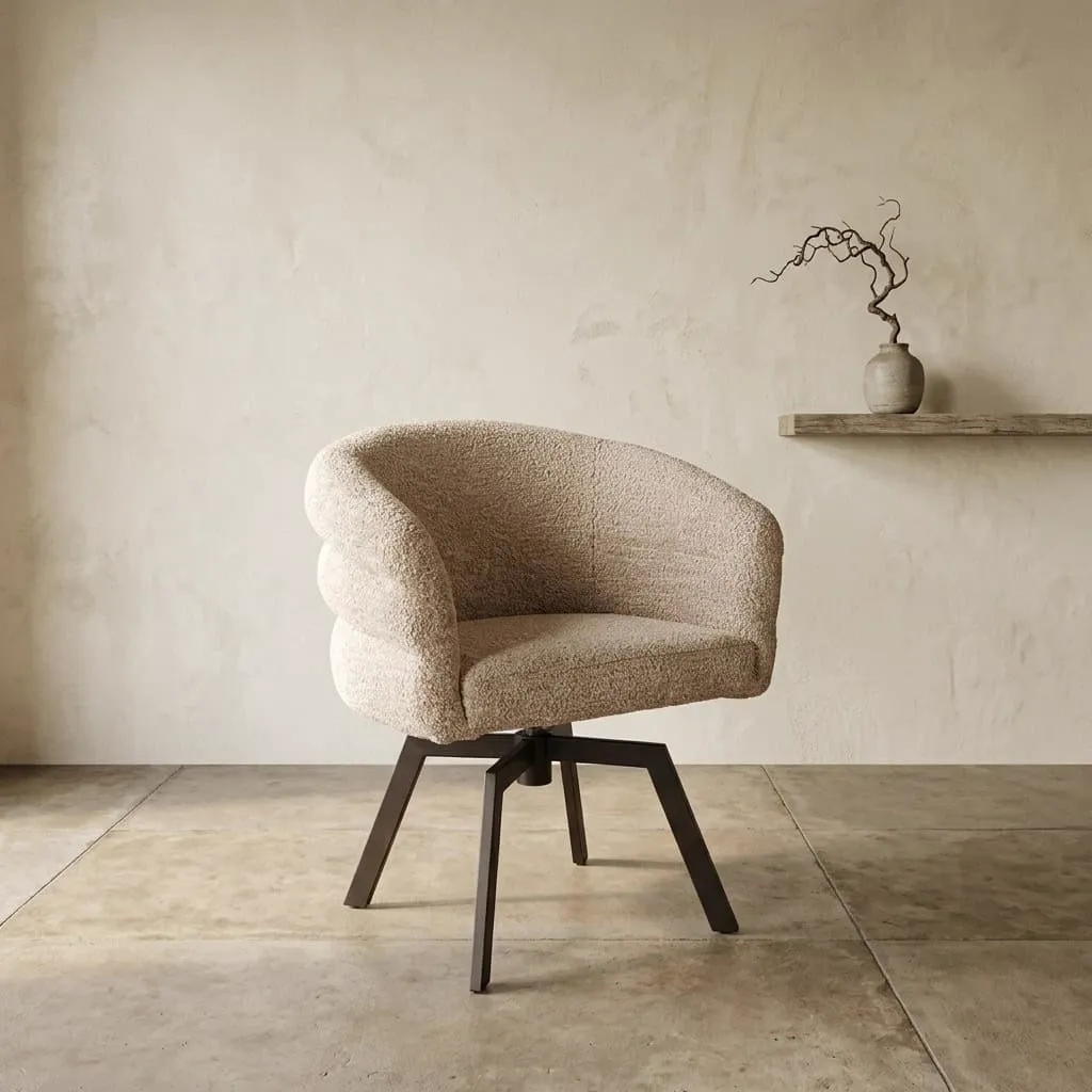 Esszimmerstuhl Imola | Be Lovely Beige | Anodic Braun - Moods Collection