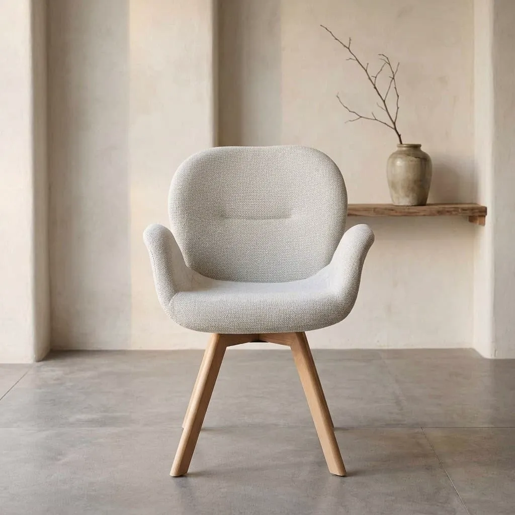 Eetkamerstoel Jesse Draaibaar Beige - Starfurn Black Friday Deal