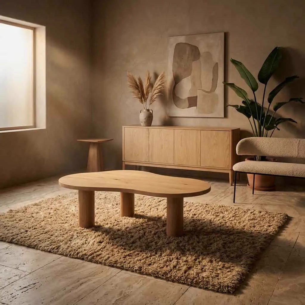 Dining Table Bobbie - light brown