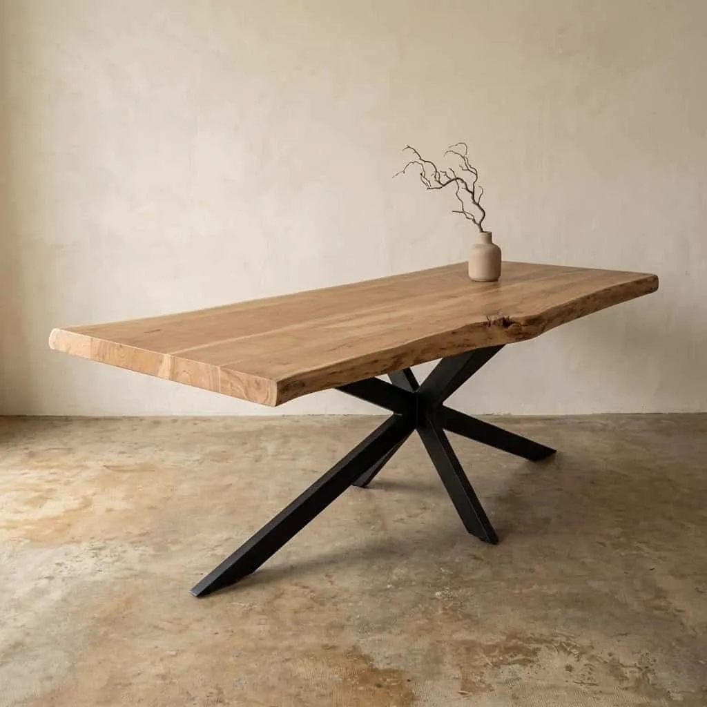 Eettafel boomstam Nando - Mokana Furniture