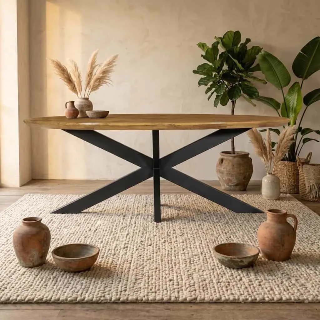 Dining table Brandy | 210 cm | Oval - Starfurn