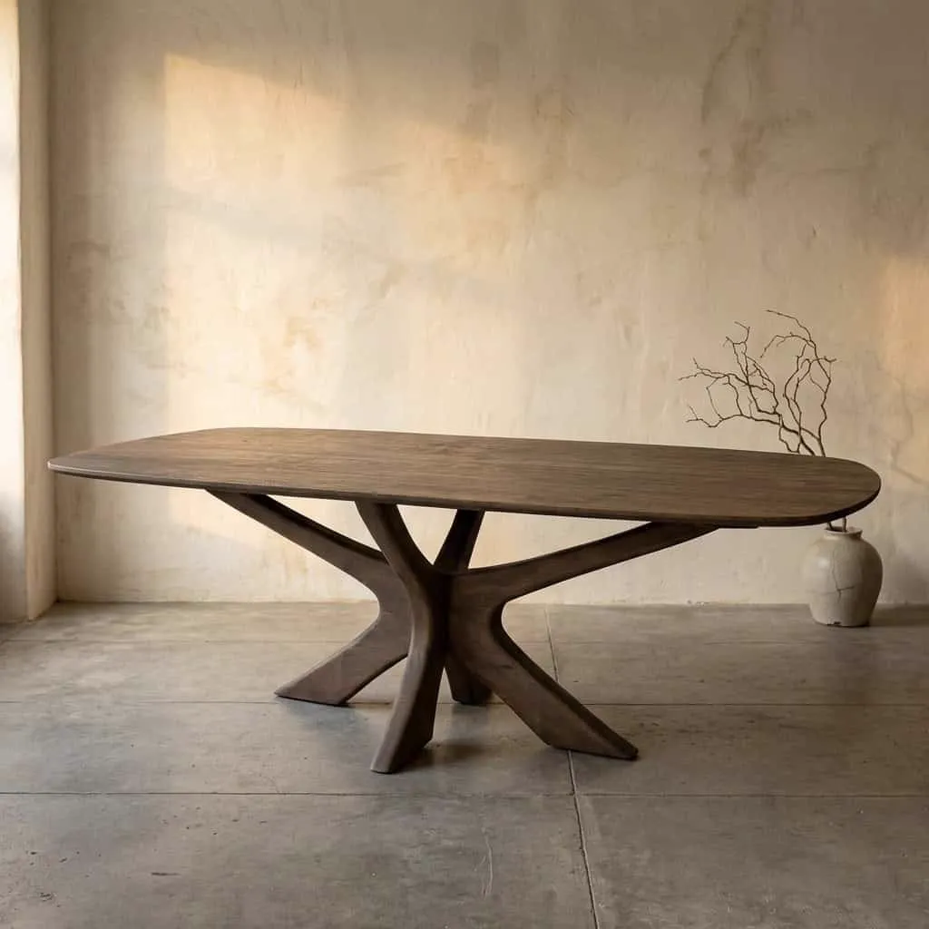 Dining Table Montreaux Brown 250cm - Brix