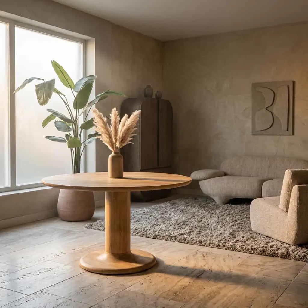 Coco Dining Table 130x77 cm - natural