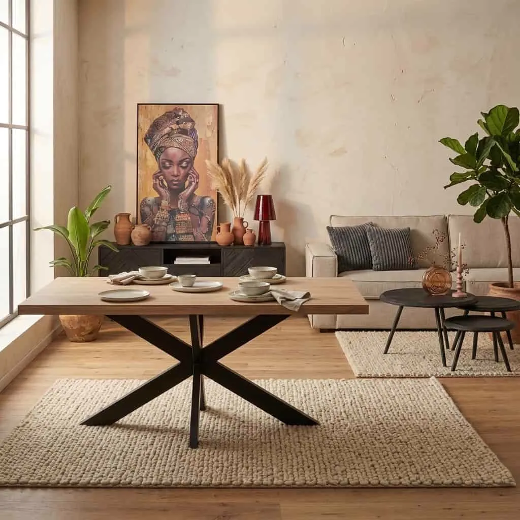 Dining Table Dakota | 180 cm | Rectangular - Starfurn