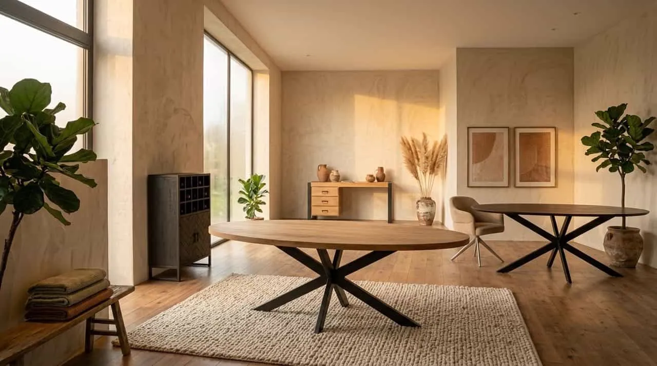 Dakota Dining Table | 210 cm | Oval - Starfurn