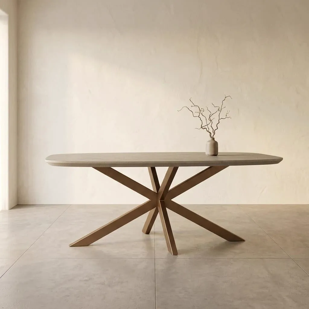 Eettafel Madison Sand | 200 cm | Deens Ovaal