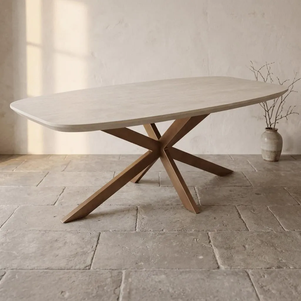 Eettafel Madison Sand | 280 cm | Deens Ovaal