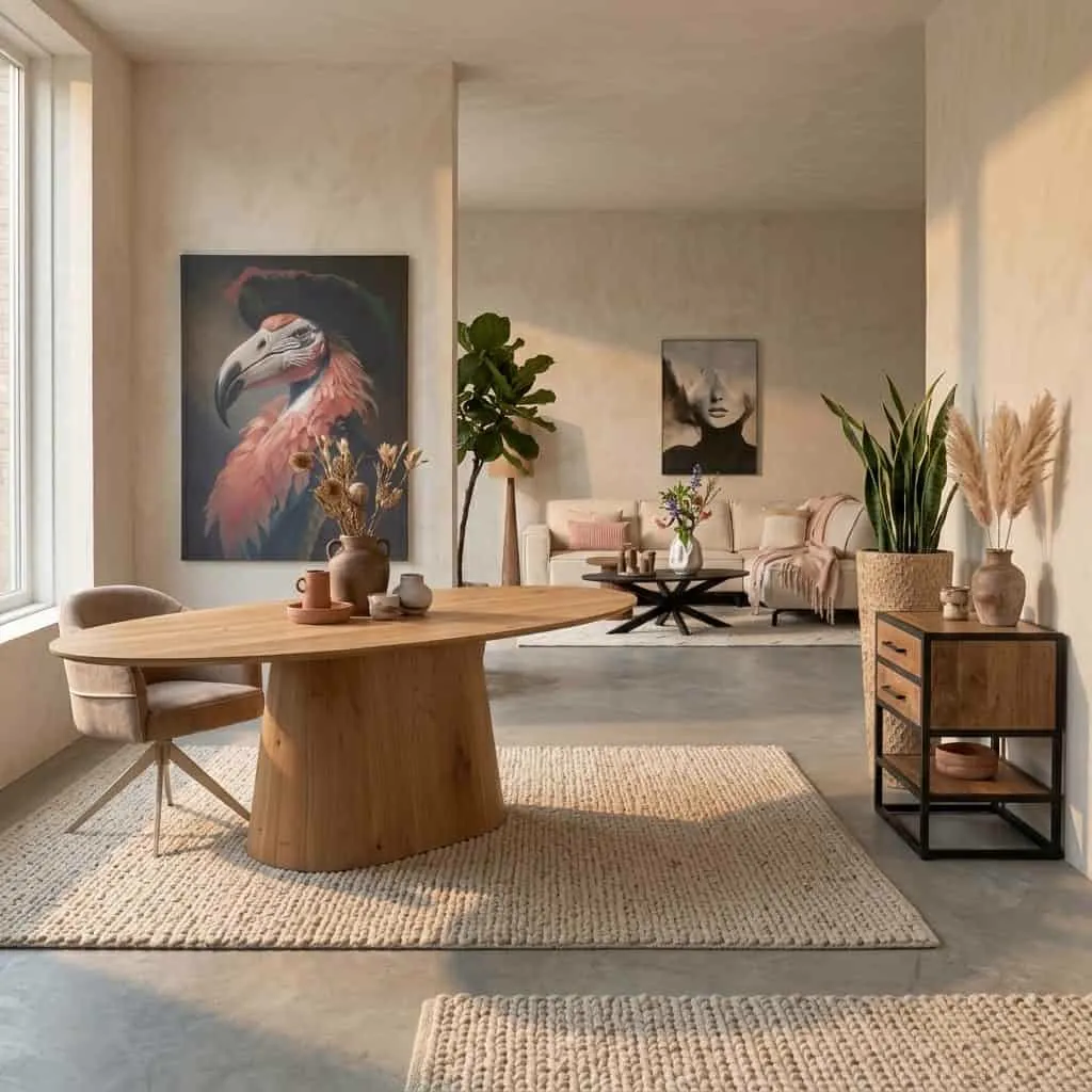 Riga Dining Table | 210 cm | Natural Oak - Starfurn