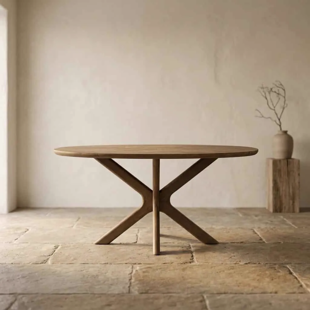 Dining table Tycho 160x110 cm - light brown