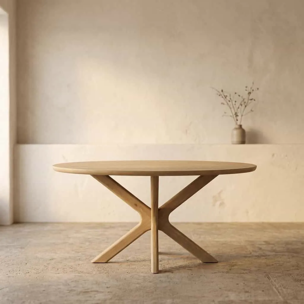 Dining table Tycho 160x110 cm - natural