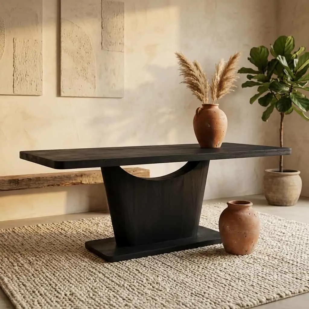 Voco Dining Table | 200 cm | Black - Starfurn