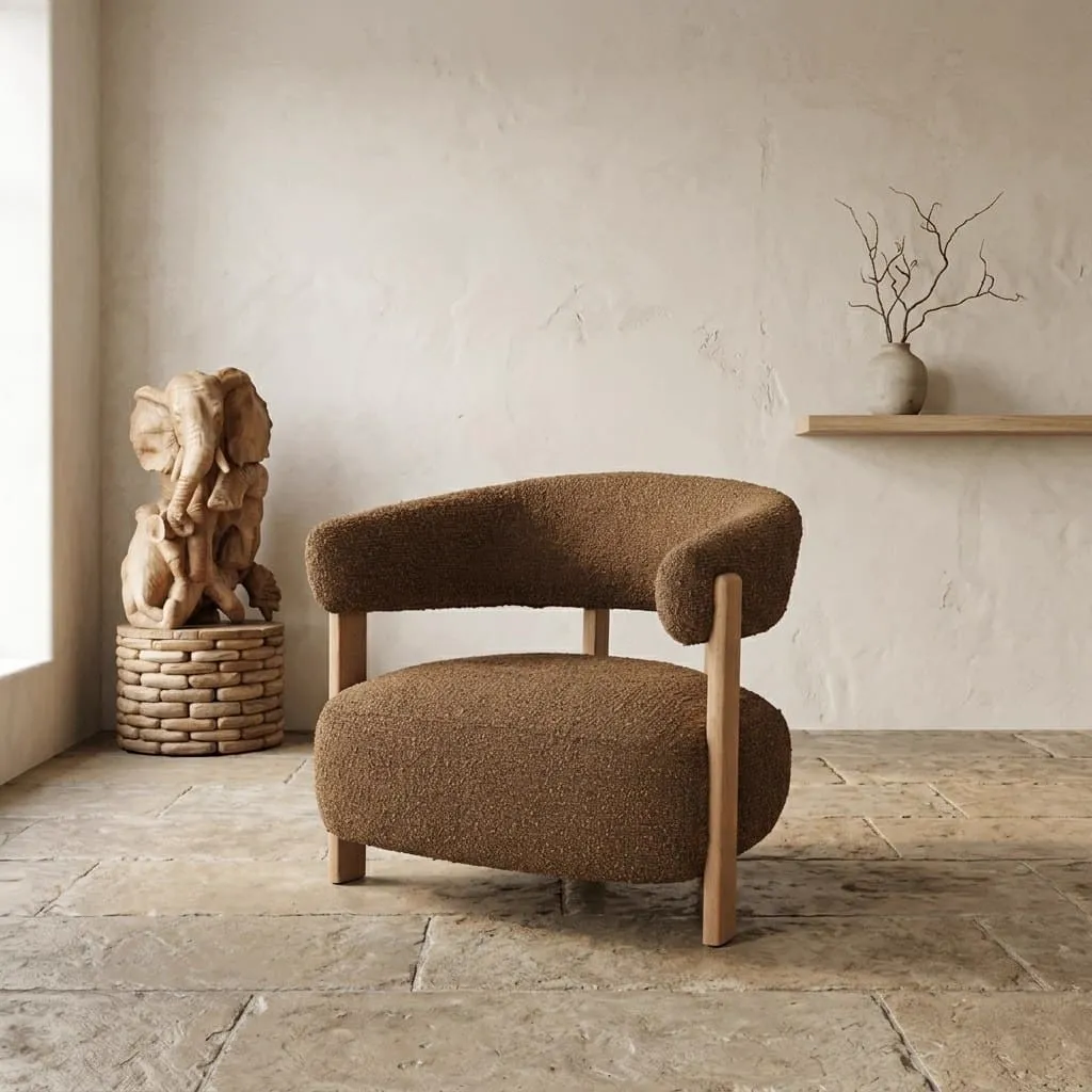 Sessel Lola - braun Hush